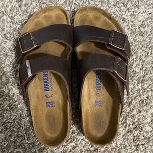Brown Arizona Birkenstocks